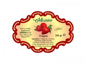 Etichette adesive per marmellata in bobina (mm.73x50) (cod.10C)